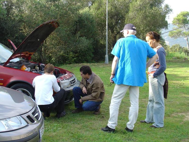Voss y Victor liados con los intermitentes... 72sonett y esposa los &amp;quot;vigilan&amp;quot;...