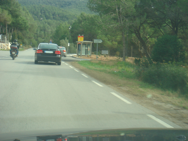 De camino a casa siguiendo al AERO