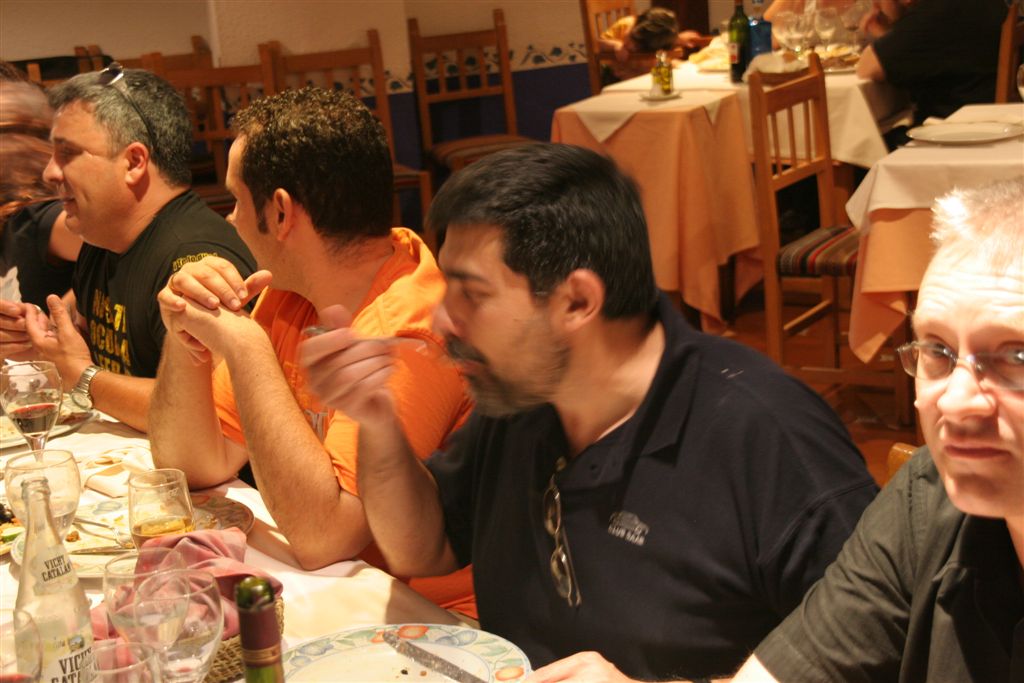 Comiendo rápido