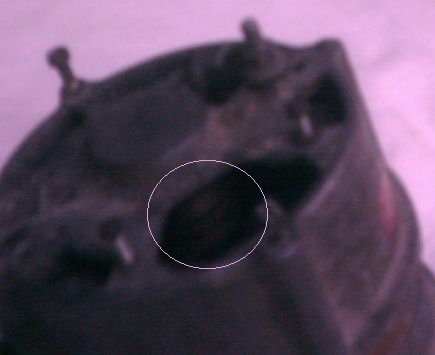 Alternator con anillos rotos