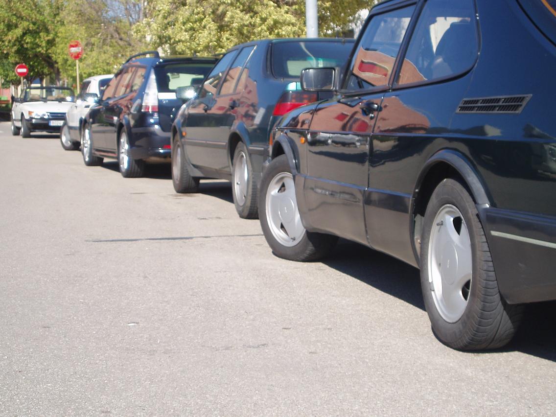 Los coches participes, me ha encantado ese 9000 de Edu,menuda maquina, es la primera vez que veo uno en una mini.