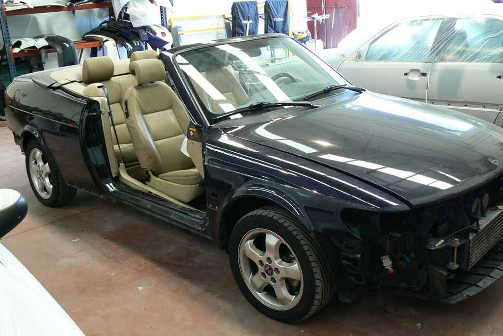 Mi pobrecito Saab :-(