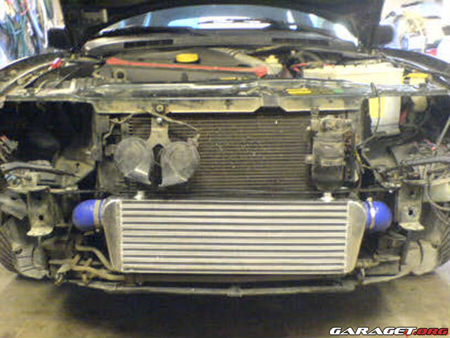 Intercooler en Saab 93