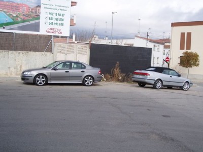 El 9-3 de Edusaab (como suena ese escape) y el cabrio GM de jmt32