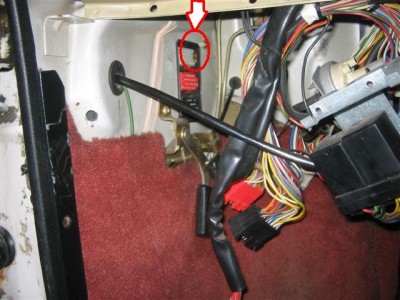 Quemazo en el conector blanco