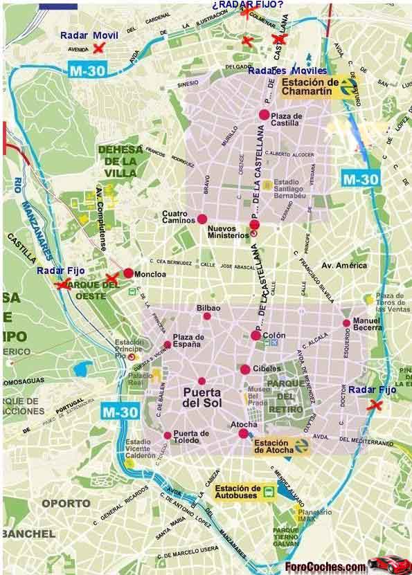 Radares de Madrid-2