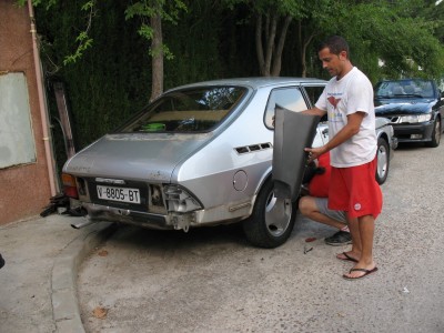 Quitando kit aero