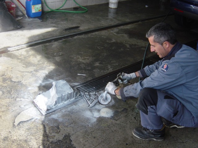 A desengrasar.