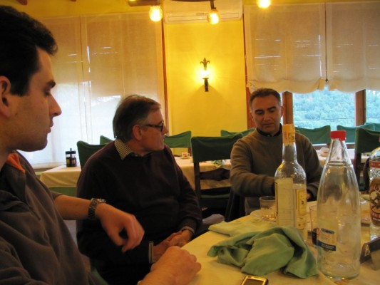 De izquierda a derecha, Edusaab, Joan y Saabiondo (Xavier)