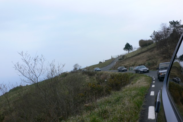 Por Igeldo, en paralelo al Camino de Santiago.