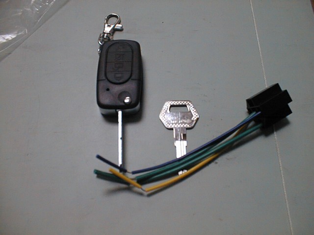 Mando a distancia. Intenté adaptarlo para la llave del 900, pero no pude.