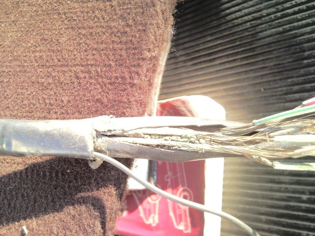 Mazo de cables podridos