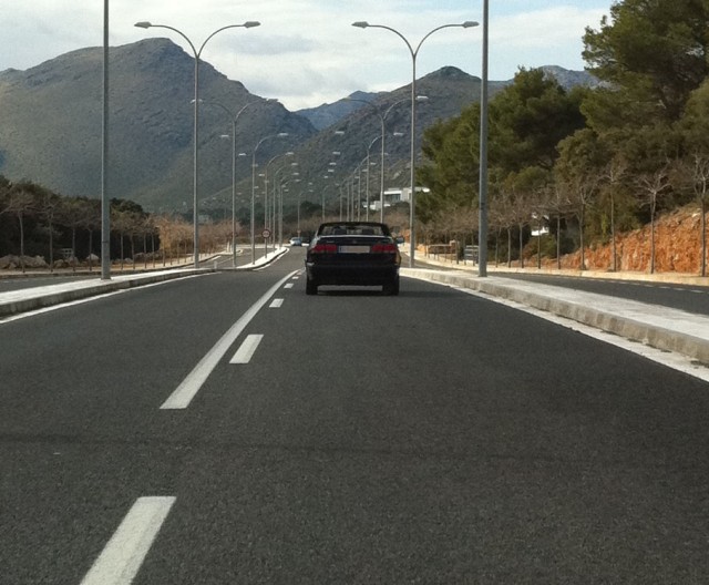 joan miquel con su nuevo 93 cabrio