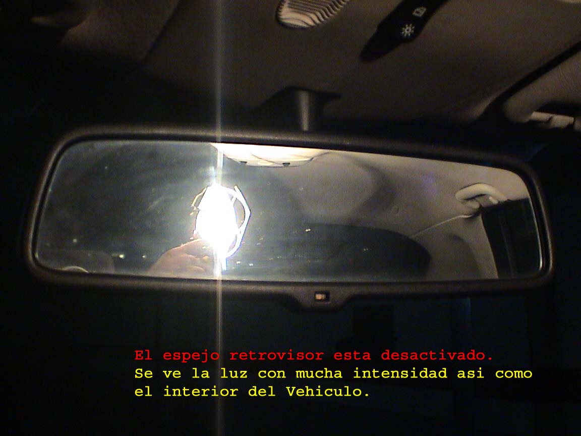 Espejo sin funcionar