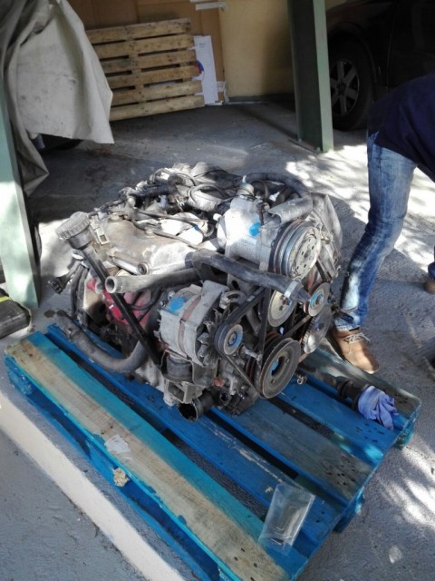 Motor recién llegado