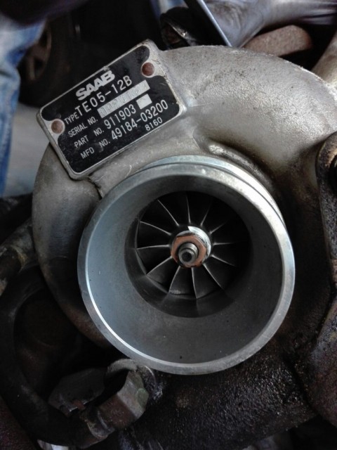Turbo en perfecto estado. No me vale.