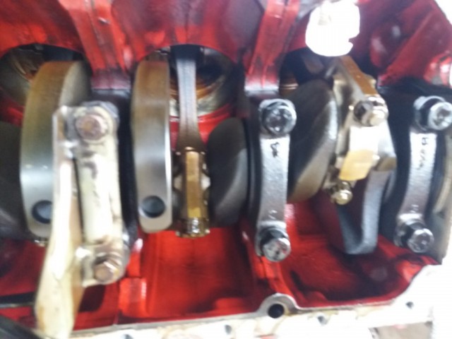 Tripas del motor impeclables
