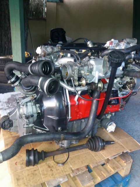 Motor terminado, vista 2