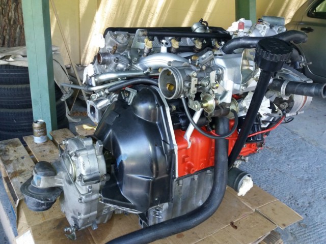 Motor terminado, vista 3