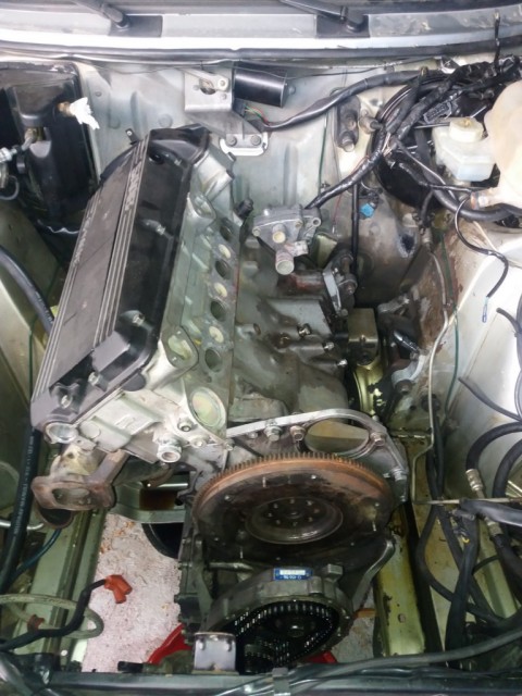 Motor viejo. Casi fuera