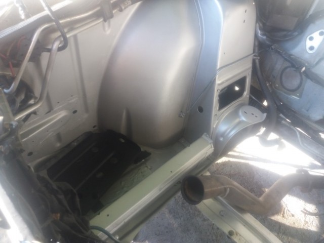 Vano motor pintado y terminado