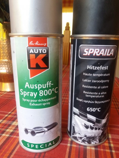 Pinturas utilizadas