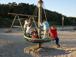 Los niños también se lo pasron muy bien.