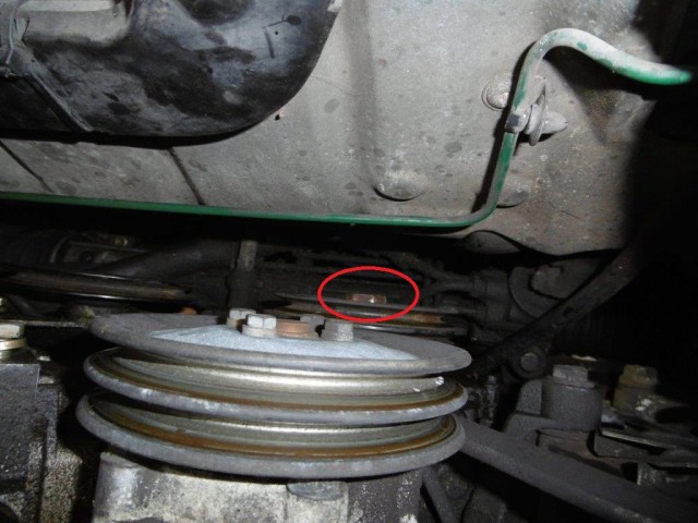 tornillo a la vista