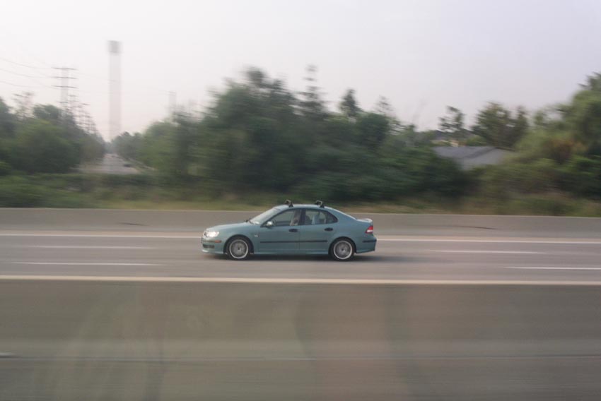 Qué solito se veía desde la ventana del autocar...