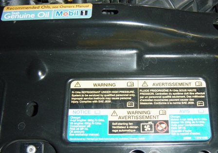 Etiquetas motor.