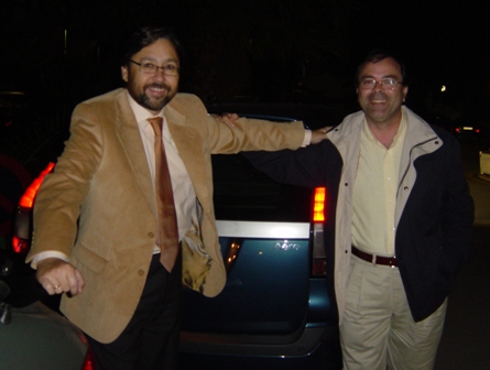 MF y Mrrivilla con el Aero en medio.