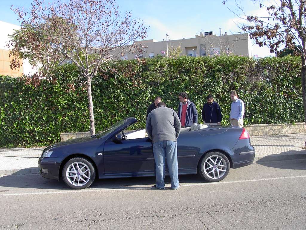 El cabrio asediado