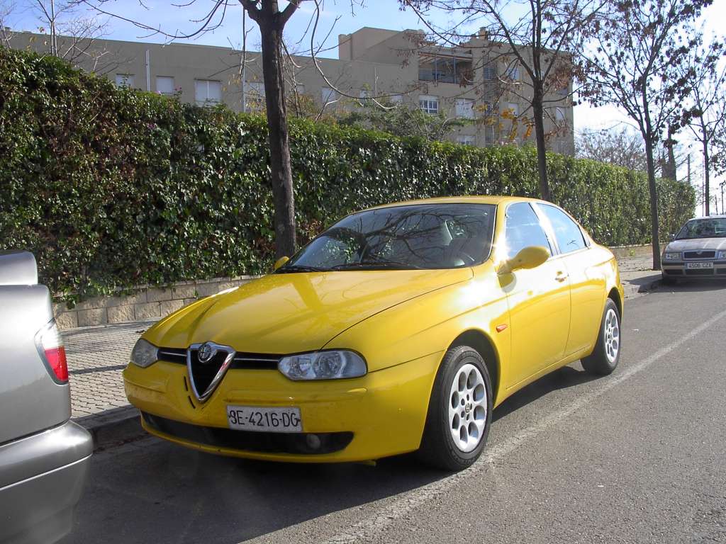 Alfa 156 repintado por villarjm