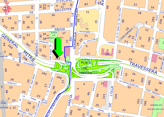 mapa Auto Resel