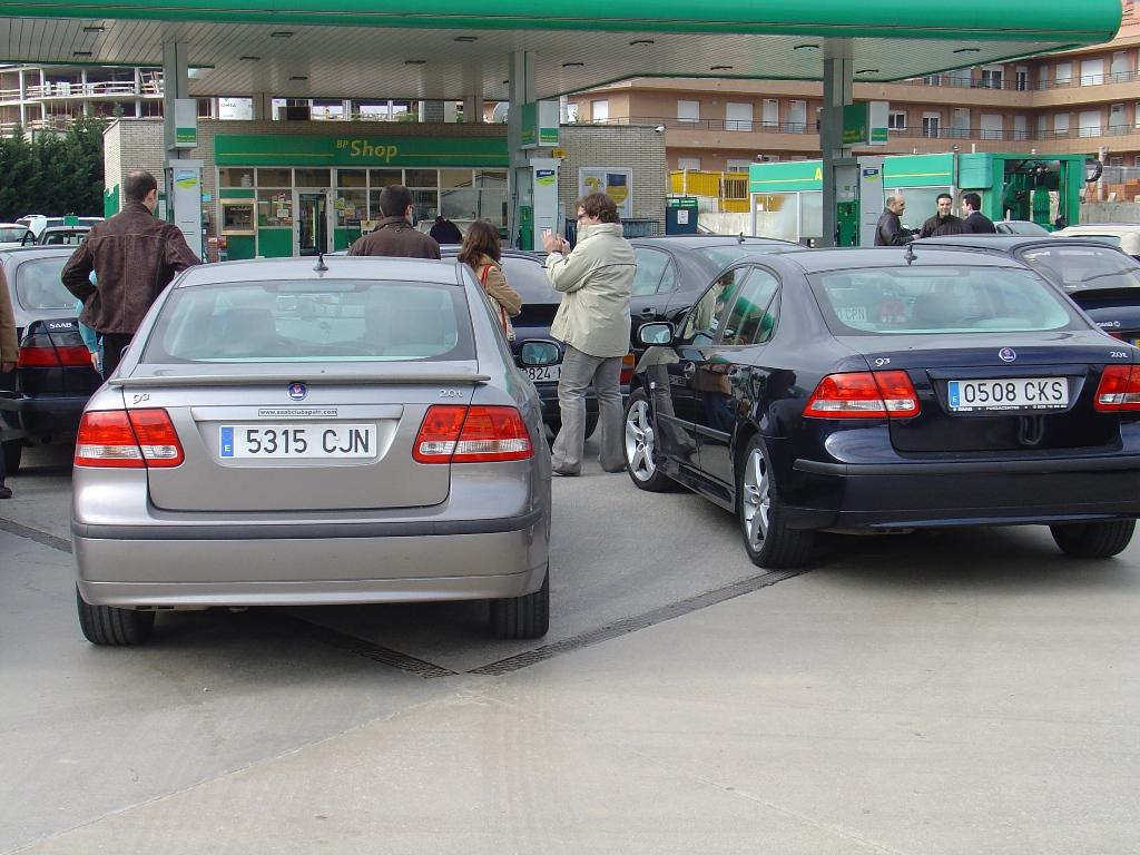 Los dos SS 2.0t siempre bien pegaditos...